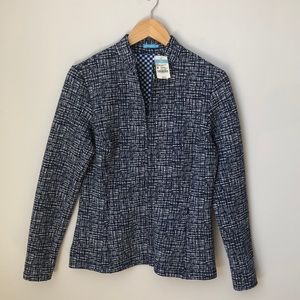 J. McLaughlin Zip Up Jacket Size Medium NWT